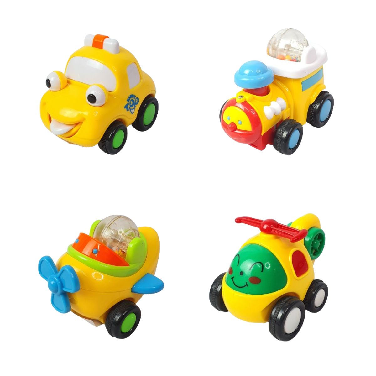 Carrinhos De Fricçao Kit Com 8 Peças - Bbr Toys Carrinhos De Fricçao Kit Com 8 Peças - Bbr Toys